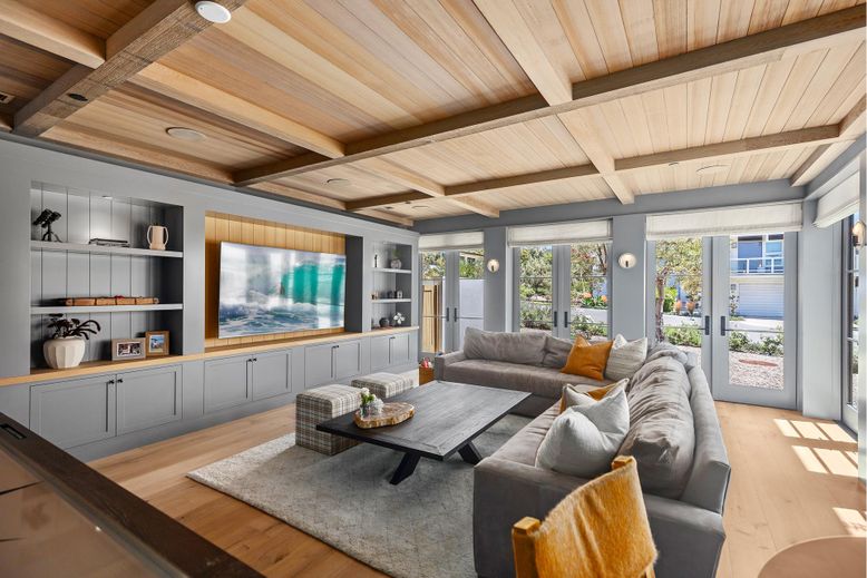 Interior, Living room, Wooden Beams, Wooden Ceilings, Wood Texture Flooring