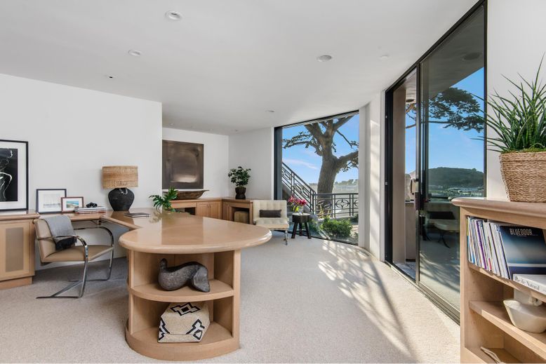 Home Office, Interior, Recessed Lighting