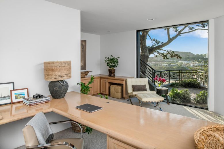 Home Office, Interior, Recessed Lighting