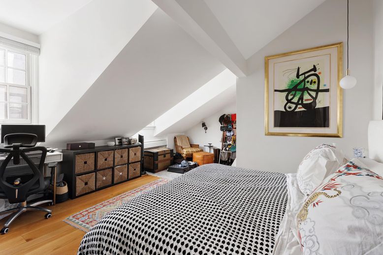 Bedroom, Home Office, Interior, Wood Texture Flooring