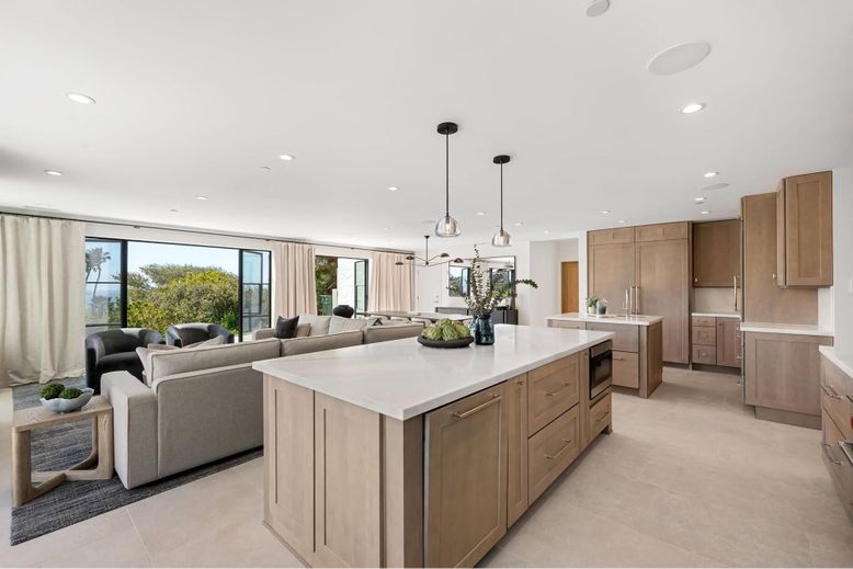 Interior, Kitchen, Living room, Pendant Lights, Recessed Lighting