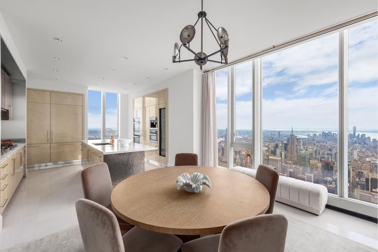 Dining room, Interior, Kitchen, Pendant Lights, Recessed Lighting