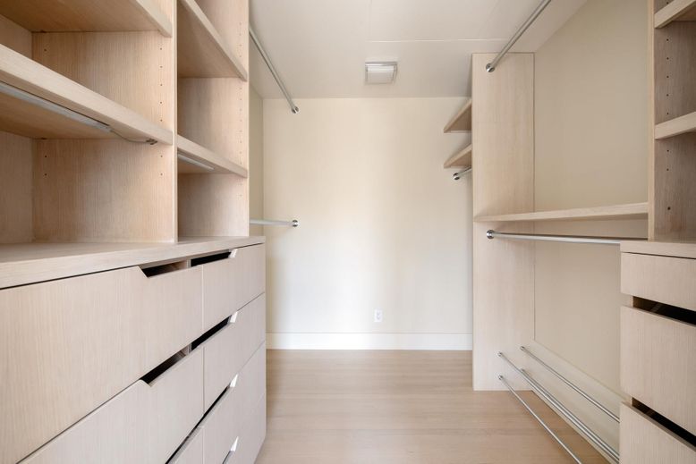 Interior, Walk-in Closets, Wood Texture Flooring