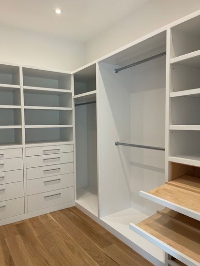 Interior, Recessed Lighting, Walk-in Closets, Wood Texture Flooring