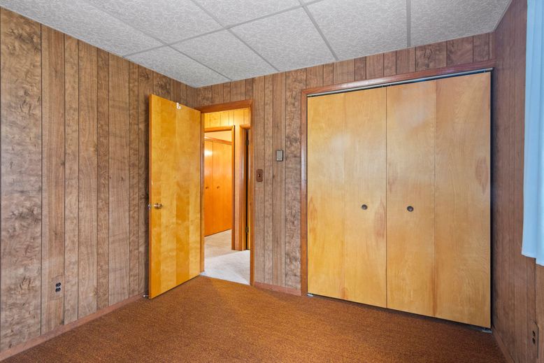 Empty room, Interior, Wooden Walls