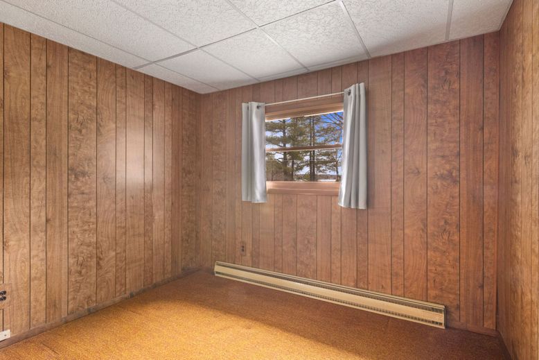 Empty room, Interior, Wooden Walls