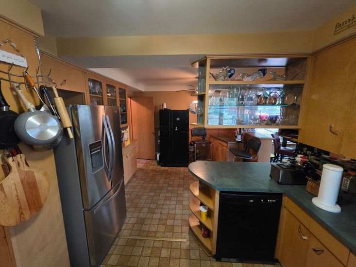 Dining room, Interior, Kitchen