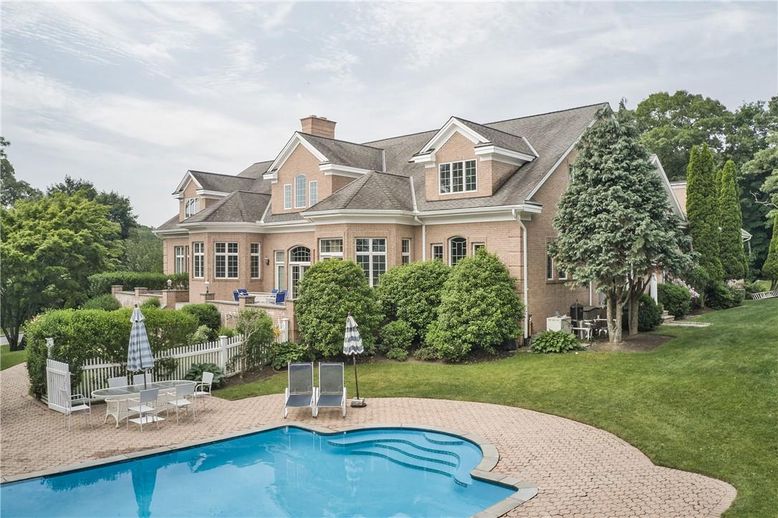 Backyard, Exterior, Facade, Pool, French Provincial