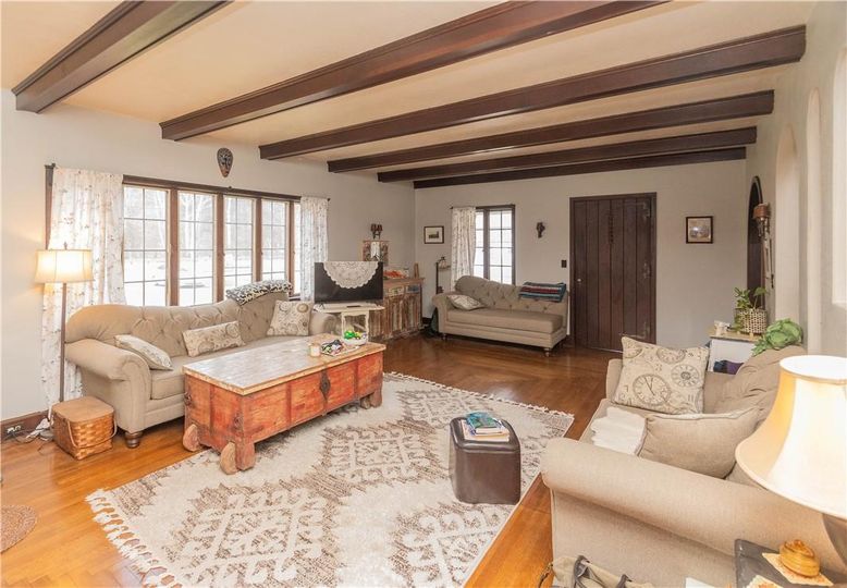 Interior, Living room, Wooden Beams, Wood Texture Flooring