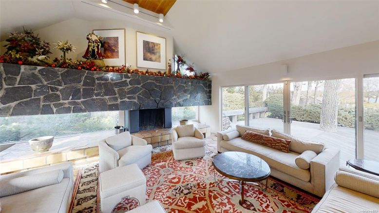 Fireplace, Interior, Living room, Recessed Lighting
