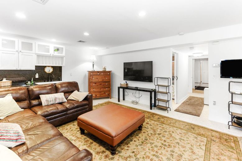 Interior, Kitchen, Living room, Recessed Lighting
