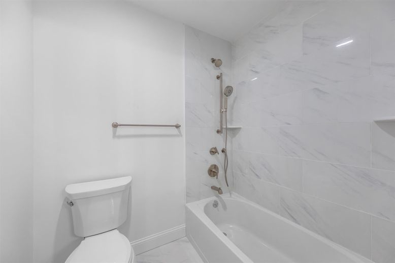 Bathroom, Interior, Marble Walls