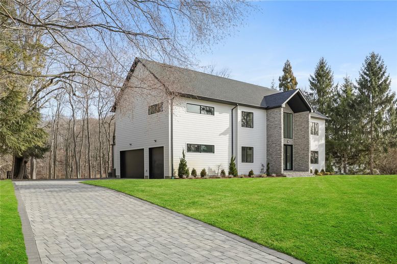 Attached, Backyard, Exterior, Facade, Farmhouse