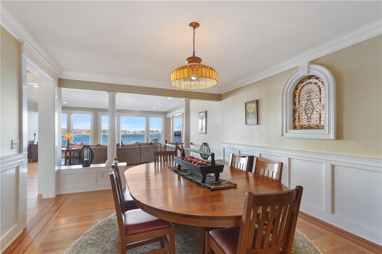 Dining room, Interior, Water, Wood Texture Flooring