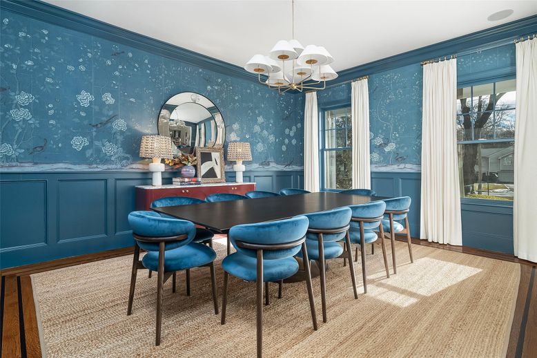 Chandelier, Dining room, Interior