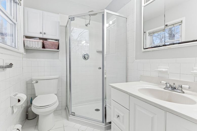 Bathroom, Glass Shower, Interior, Marble