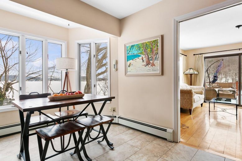 Dining room, Interior, Wood Texture Flooring