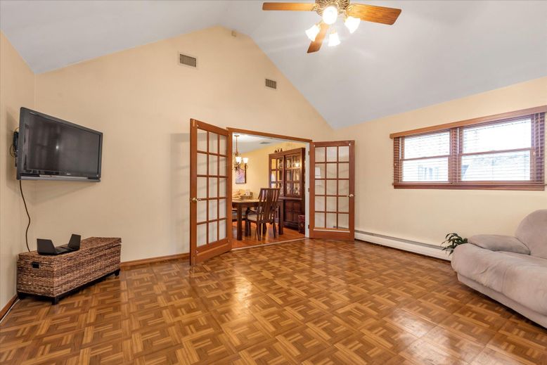 Dining room, Interior, Wood Texture Flooring