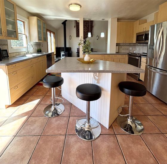Interior, Kitchen, Stainless Steel Appliances