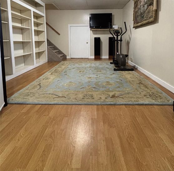 Fitness Equipment, Interior, Wood Texture Flooring