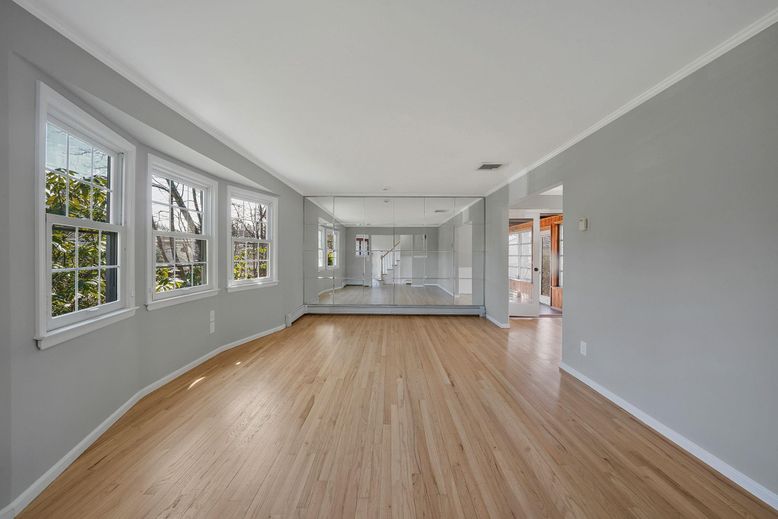 Empty room, Interior, Wood Texture Flooring