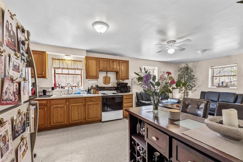 Interior, Kitchen, Living room