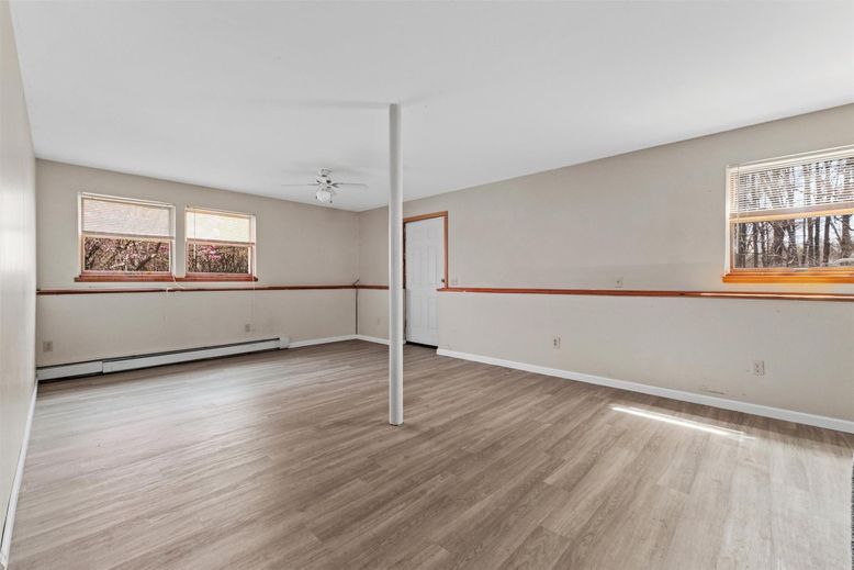 Empty room, Interior, Wood Texture Flooring