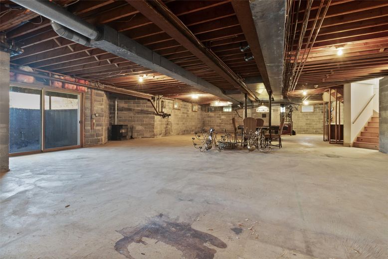 Interior, Stone Walls, Wooden Beams
