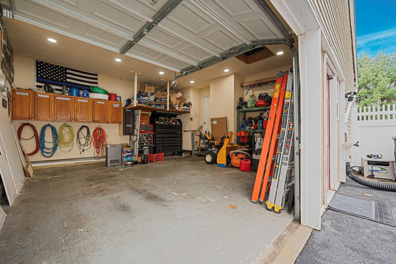 Garage, Interior, Recessed Lighting