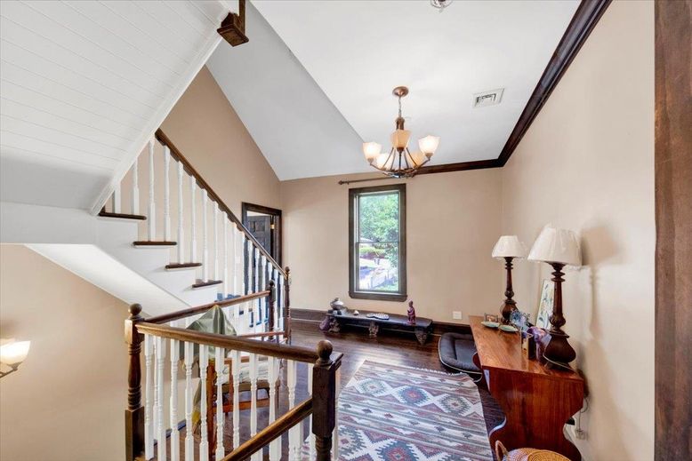 Chandelier, Interior, Piano, Wood Texture Flooring