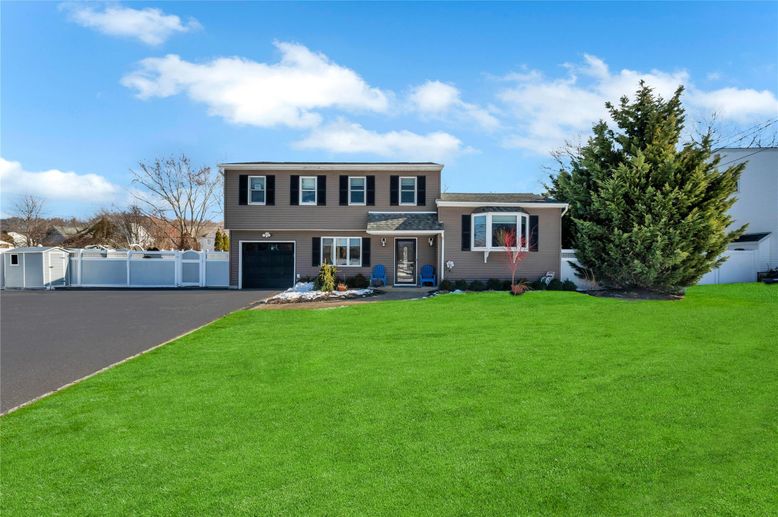 Attached, Backyard, Exterior, Facade, Raised Ranch