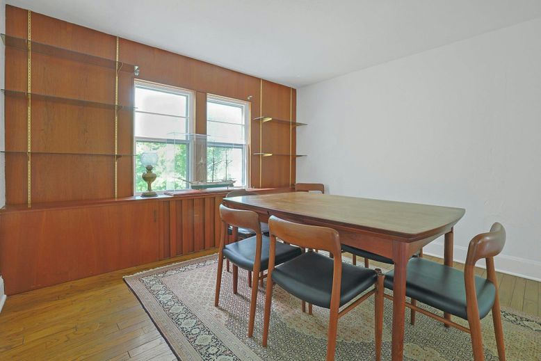 Dining room, Interior, Wood Texture Flooring