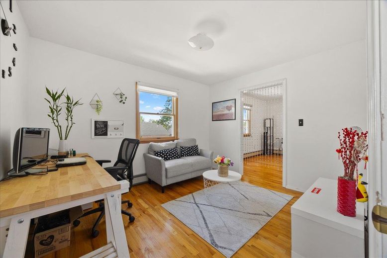 Home Office, Interior, Wood Texture Flooring