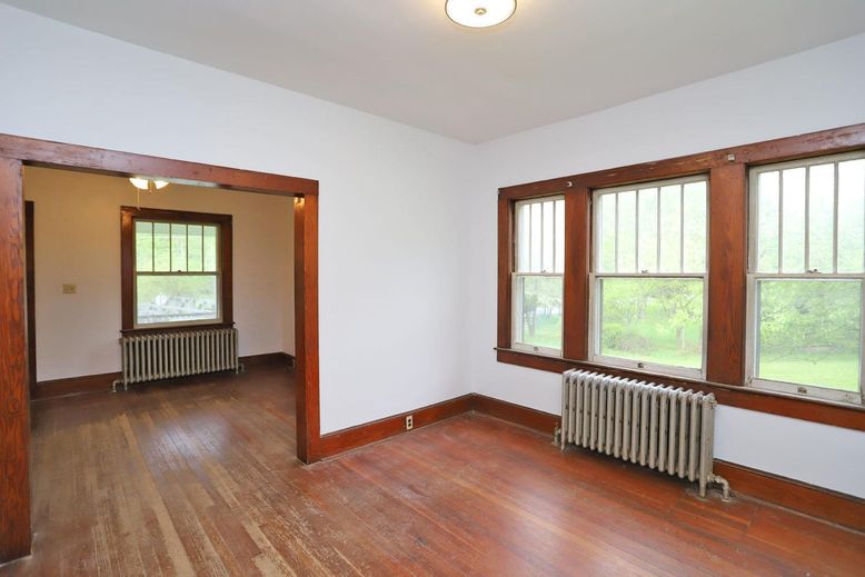 Empty room, Interior, Wood Texture Flooring
