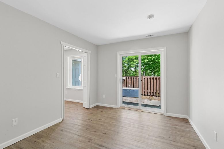 Empty room, Interior, Wood Texture Flooring