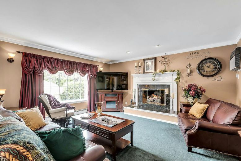 Fireplace, Interior, Living room, Recessed Lighting