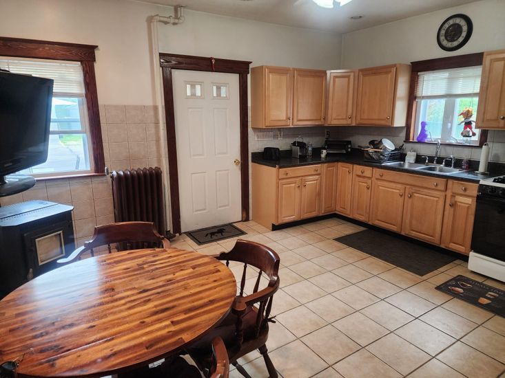 Dining room, Interior, Kitchen