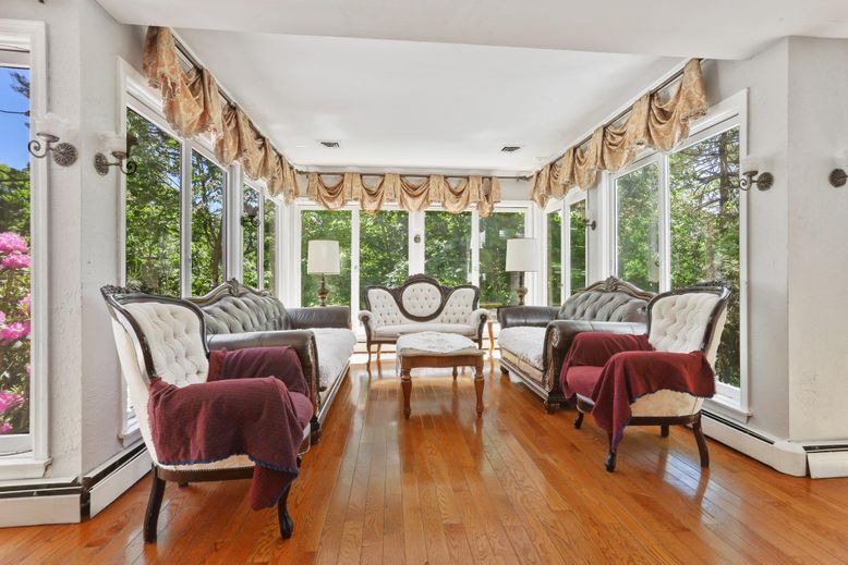 Interior, Living room, Sun Room, Wood Texture Flooring