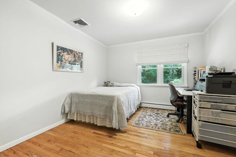 Bedroom, Home Office, Interior, Wood Texture Flooring