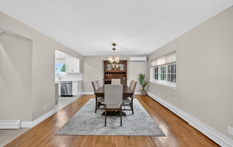 Dining room, Interior, Wood Texture Flooring