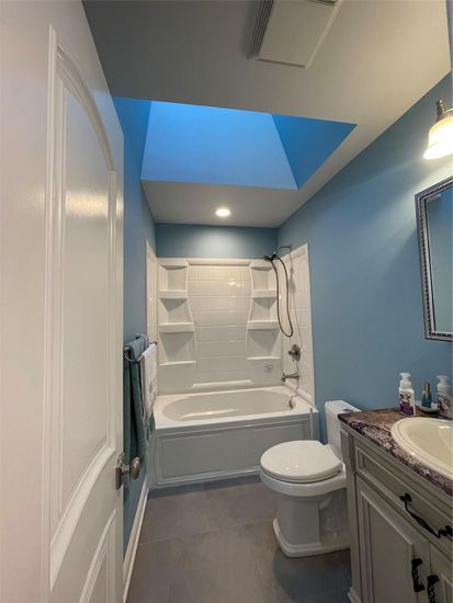 Bathroom, Interior, Recessed Lighting, Walk-in Closets