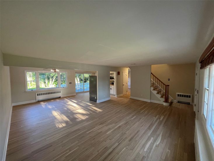 Empty room, Interior, Wood Texture Flooring