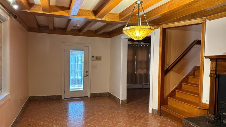 Interior, Wooden Beams