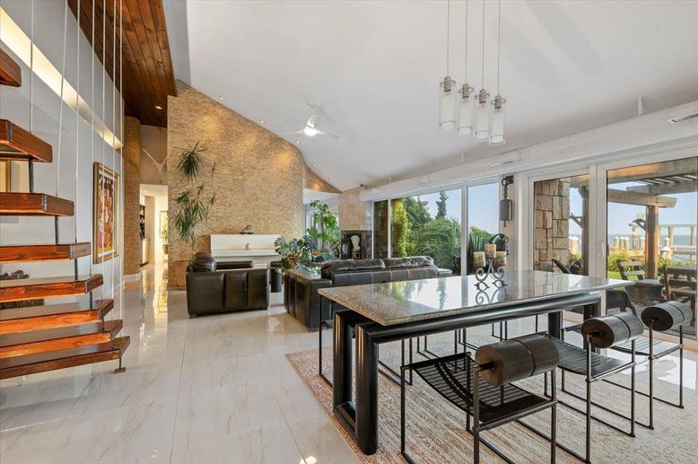 Interior, Marble, Pendant Lights