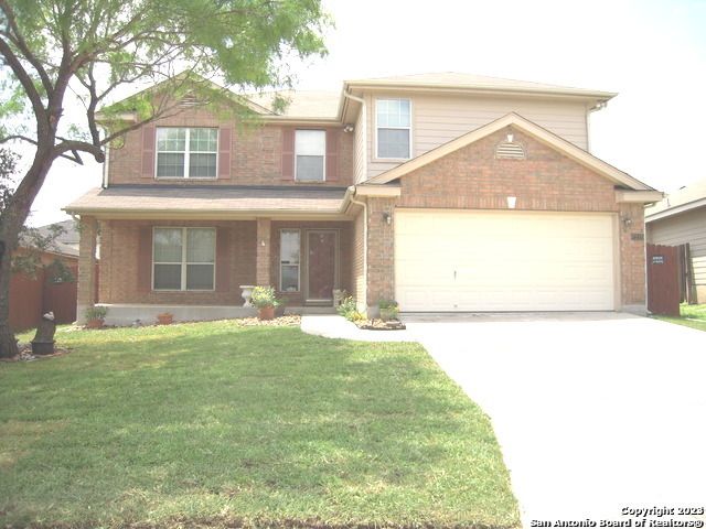 Attached, Exterior, Facade, Brick Facade, American Craftsman