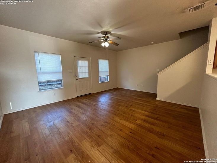 Empty room, Interior, Wood Texture Flooring