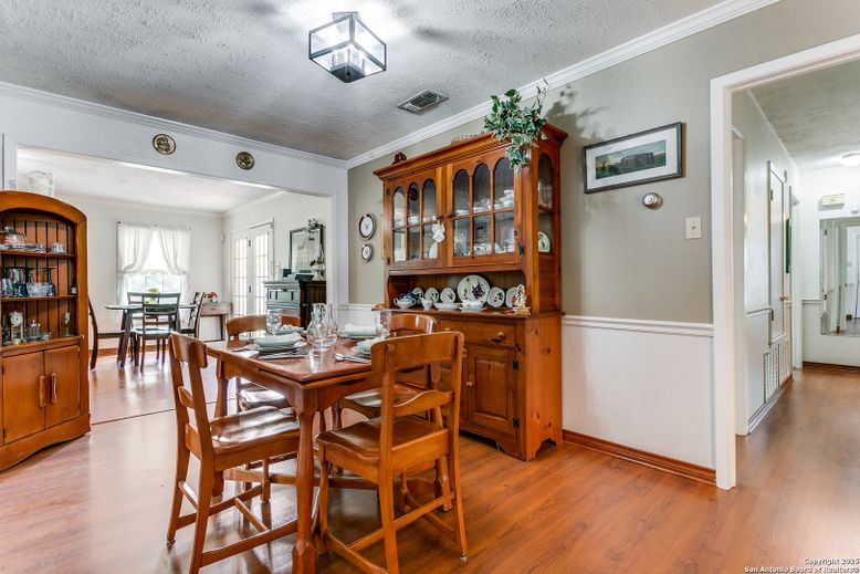 Dining room, Interior, Wood Texture Flooring