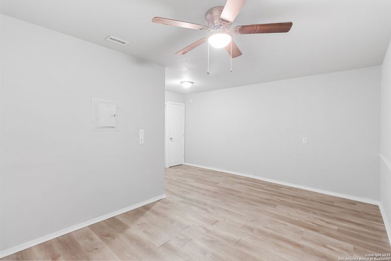 Empty room, Interior, Wood Texture Flooring