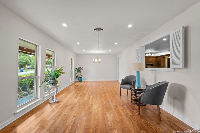 Chandelier, Interior, Recessed Lighting, Wood Texture Flooring