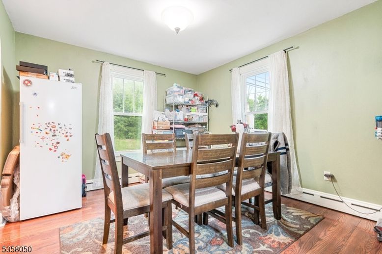 Dining room, Interior, Wood Texture Flooring